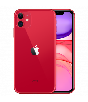 ابل ايفون 11 128 جيجابايت الجيل الرابع احمر